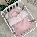 Protectie somn – Baby Nest Velvet roz